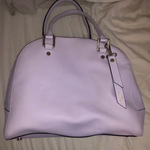 Danier lilac leather purse